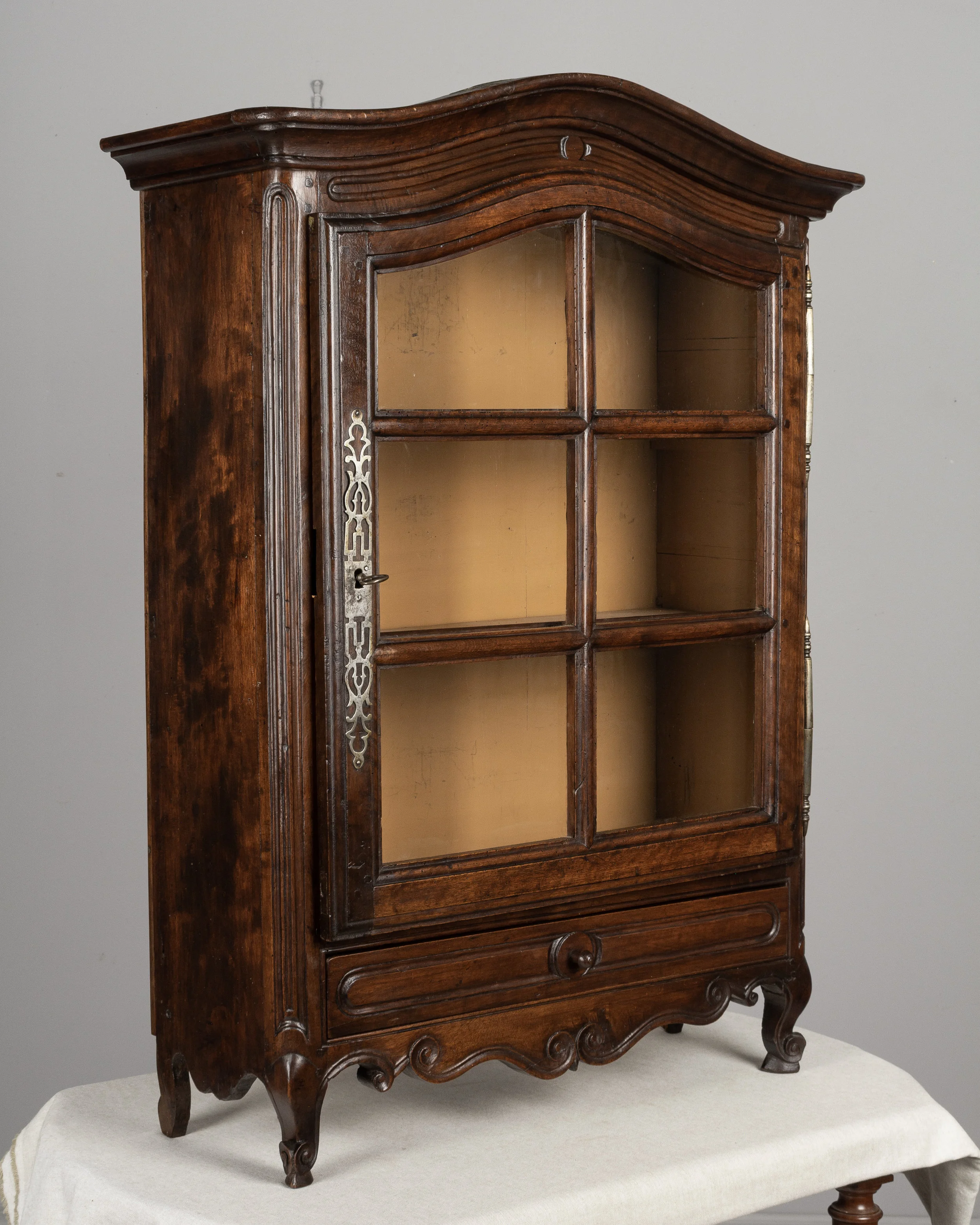 THE 【TENNY MAN】フランス製　アンティーク　ビンテージ　陳列 Sale for Miniatures French Antiques-Antique French Fleury Olivier 本棚・本収納